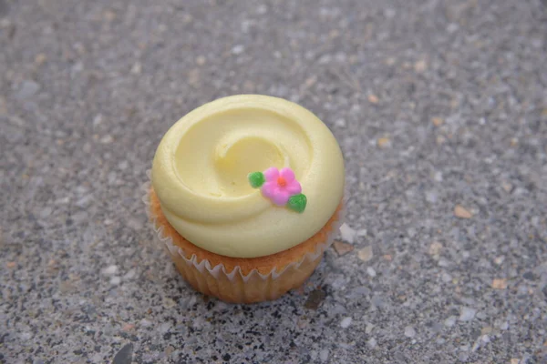 Sluiten Van Cake Tafel — Stockfoto