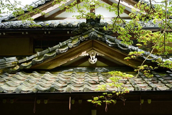 Oud Aziatisch Huis Detail Uitzicht — Stockfoto