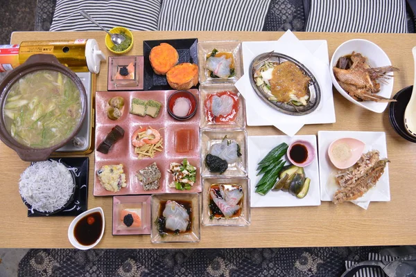 Close Asian Food Table — Stock Photo, Image