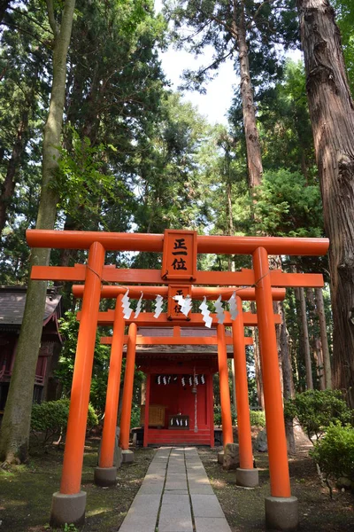Ermita Nanbuichinomiya Kushibiki Japón — Foto de Stock
