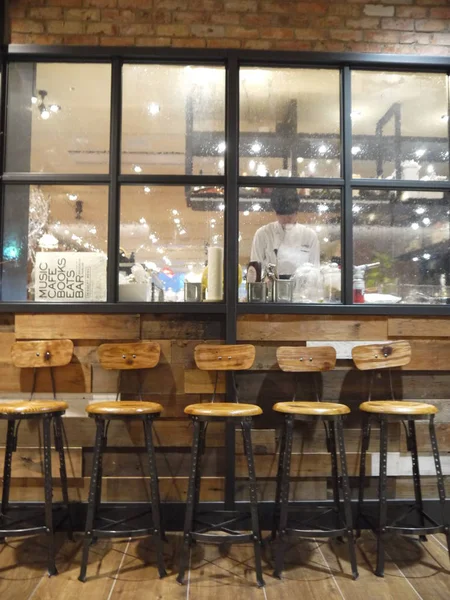 Кафе Террасе Акаренга Японии — стоковое фото