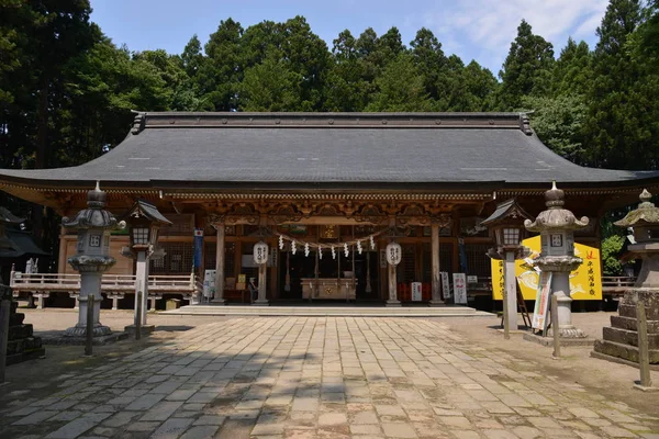 Ναός Nanbuichinomiya Kushibiki Ιαπωνία — Φωτογραφία Αρχείου