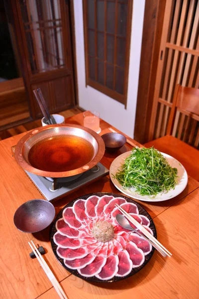 Asian Dish Table Daytime — Stock Photo, Image