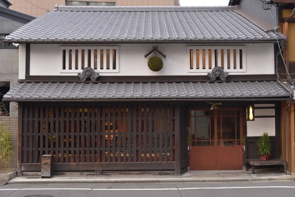 Petit Bâtiment Extérieur Kyoto Japon — Photo