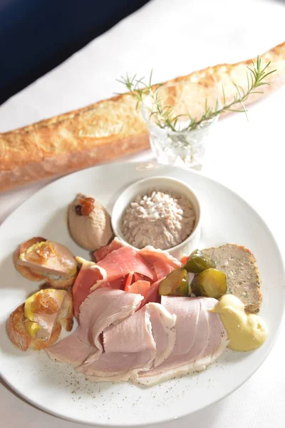 Asiático Plato Mesa Día — Foto de Stock