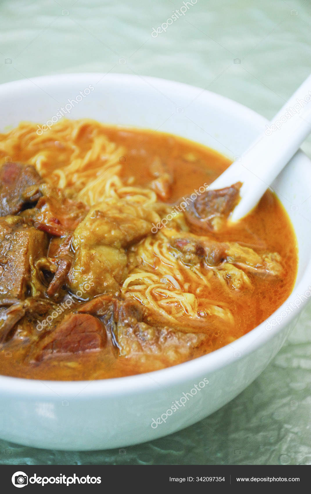 Beef Soup Asian Style Stock Photo by ©topphoto 342097354