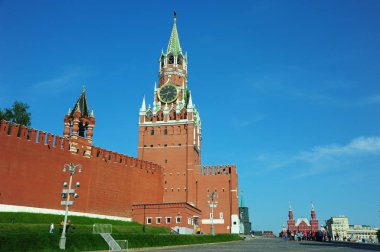 Red Square against the sky