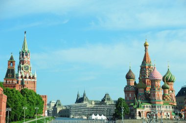 Red Square against the sky