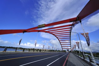 Scenic shot of Hedecanan bridge Dongshan river