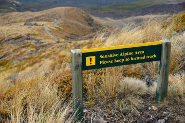 Yeni Zelanda 'daki Taupo Dağları