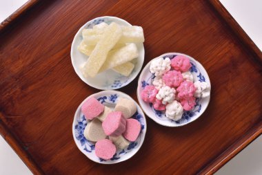 Arrangement Chinese New Year candies China