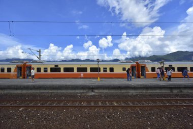 Dongli Station against the sky