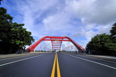 Scenic shot of Hedecanan bridge Dongshan river