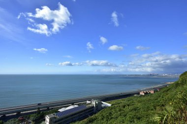 Tayvan 'da deniz manzarası