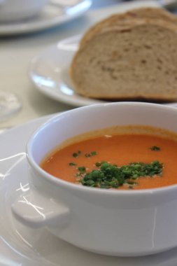 High angle shot of the soup Matterhorn Glacier Paradise