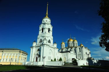Low angle shot of Assumption Cathedral