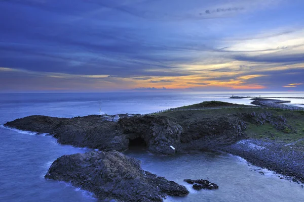 Scénický snímek okresu Cimei Township Penghu — Stock fotografie