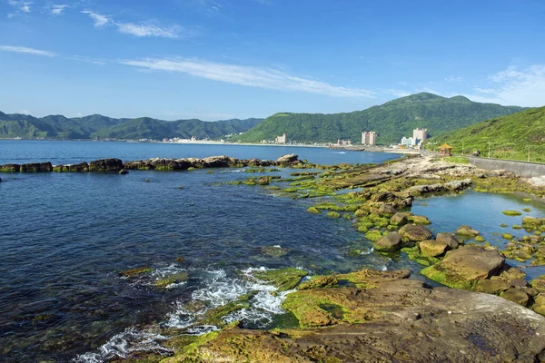 Scenic shot of Yehliu geo park Wanli District City — 스톡 사진