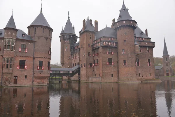 Haar Castle Στην Ολλανδία Ταξιδιωτική Ιδέα — Φωτογραφία Αρχείου
