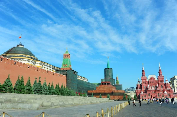 Red Square against the sky — Stok fotoğraf