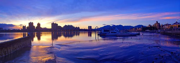 Панорама пристані Дадаоченг. — стокове фото