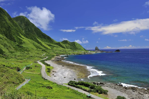 Side shot of the coast in Lanyu island — 스톡 사진