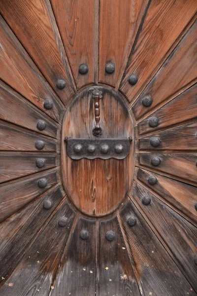 ドアのデザインの終わりのショット — ストック写真