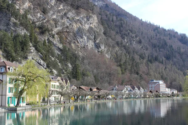 Spokojny widok na Interlaken — Zdjęcie stockowe