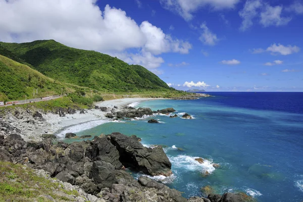 Imagen escénica de la isla de Lanyu — Foto de Stock