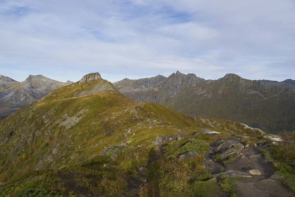 Montañas Svolvaer Noruega —  Fotos de Stock