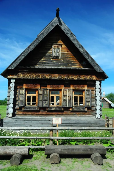 Музей деревянной архитектуры и крестьянской жизни — стоковое фото
