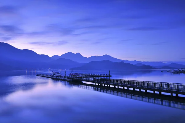 Sun Fog Port in Sun Moon Lake National Scenic Area Nantou County — 图库照片