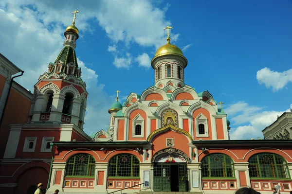 Catedral Kazan contra o céu — Fotografia de Stock