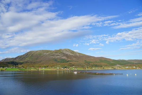 Scenic natural landscape of Hurtigruten — Stockfoto