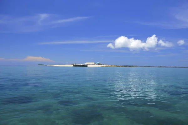 Água Mar Azul Turquesa Ilha Xianjiao — Fotografia de Stock