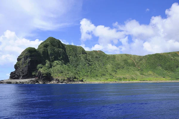 Boční záběr ostrova Lanyu — Stock fotografie
