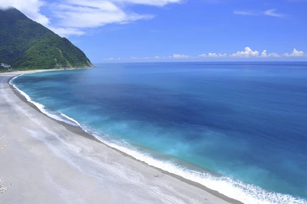 High Angle Shot Qingshui Cliff Sioulin — 스톡 사진
