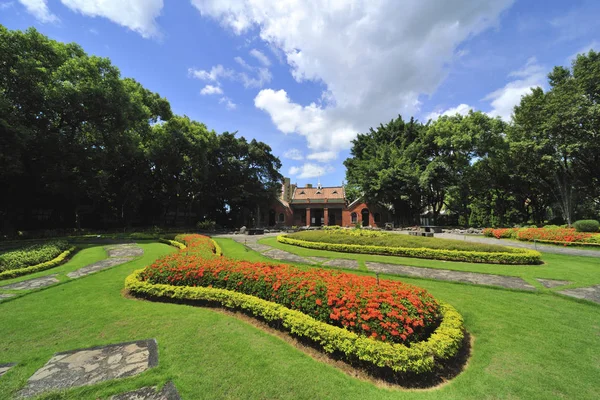 Szenische Aufnahme Der Ehemaligen Britischen Konsulatsresidenz Tamsui District Newtaipei City — Stockfoto