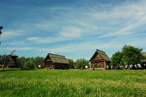 Muzeum dřevěné architektury a rolnického života — Stock fotografie