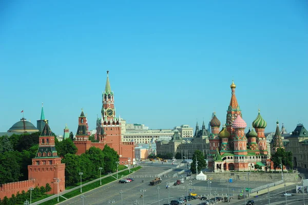 High angle shot of the city — Stok fotoğraf