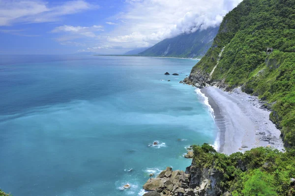 Observación Vista Del Acantilado Qingshui Sioulin — Foto de Stock