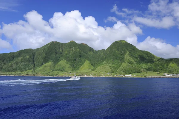 Foto lateral da ilha de Lanyu — Fotografia de Stock