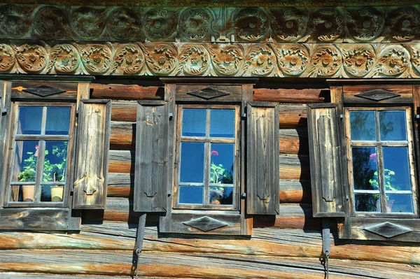 Museum of Wooden Architecture and Peasant Life — Stock Photo, Image