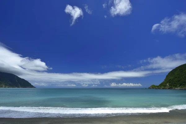 Vista Panorámica Bahía Dongao Taiwán — Foto de Stock