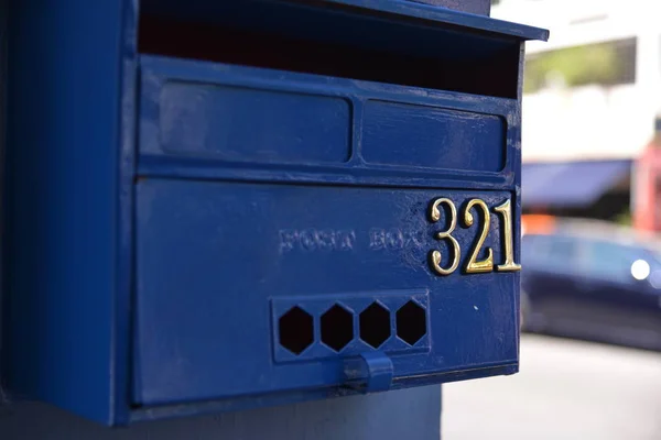 Κοντινό πλάνο του Postbox — Φωτογραφία Αρχείου
