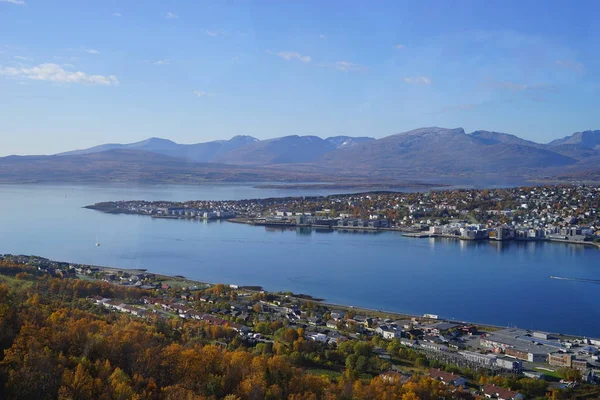 Fjellstua Norveç 'in doğal manzarası — Stok fotoğraf