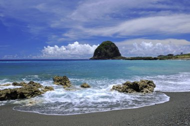 Scenic shot of Mantou Rock Lanyu island