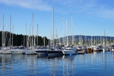 Gemiler rıhtıma yanaştı