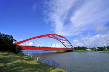 Scenic shot of Hedecanan bridge Dongshan river clipart