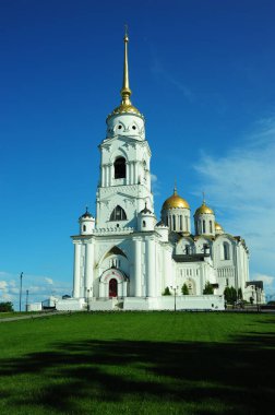 Low angle shot of Assumption Cathedral